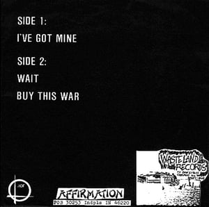 Image of Articles Of Faith – Wait (1983 Original Pressing)