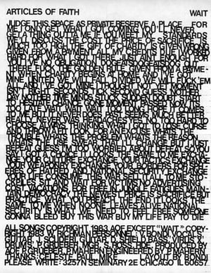 Image of Articles Of Faith – Wait (1983 Original Pressing)