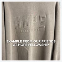 Image 4 of Embossed Logo Crewneck