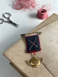 Tea Pot Brooch