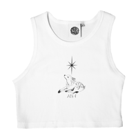 Image 1 of Faun - Cropped Waffle Tank