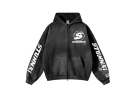  STUNNA Charcoal Zip up