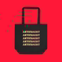 Image 2 of Antifascist repeat tote