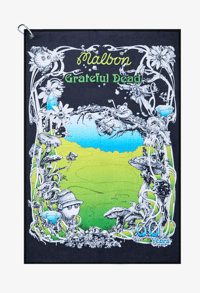 Image 1 of MALBON GRATEFUL DEAD GOLF TOWEL [2025]