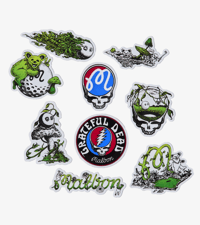 Image 1 of MALBON GRATEFUL DEAD STICKERS [2025]