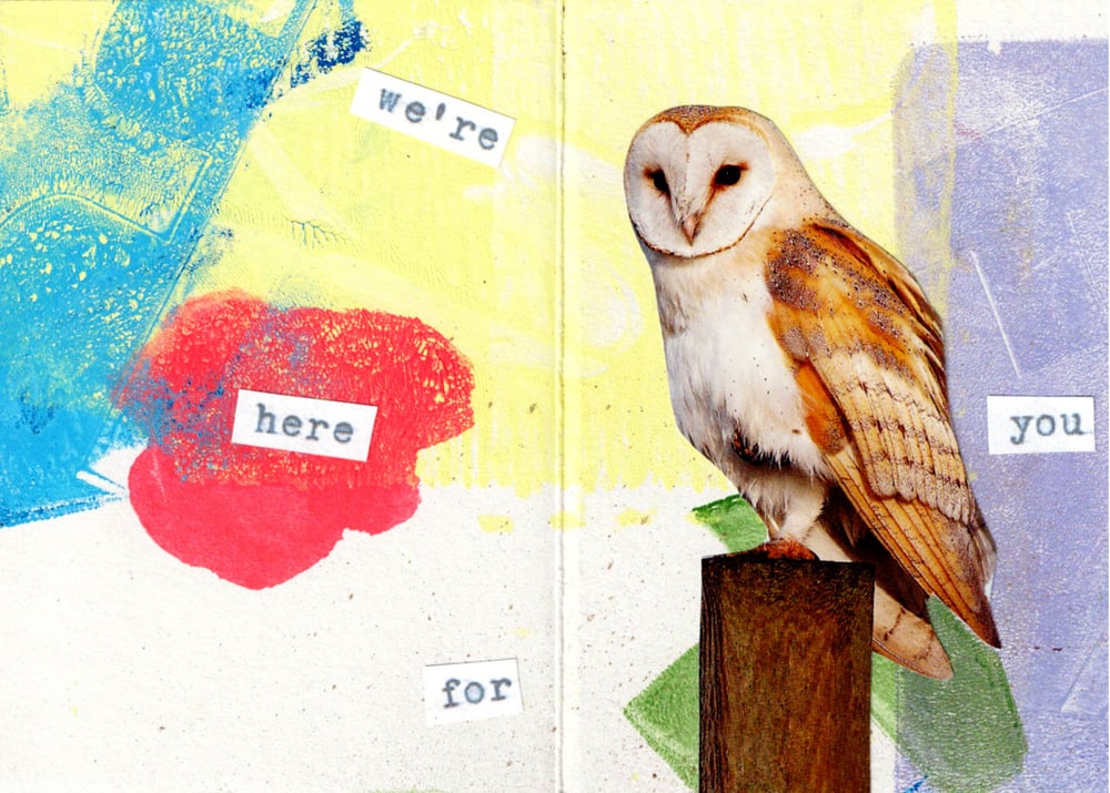 Image of We're here for you 