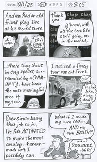 Image 1 of NEW!! Daily Comic 12/1-3: Cozy House Shows