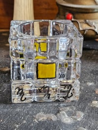 Image 3 of Vintage Glass Candleholders crafted for protection spells and work