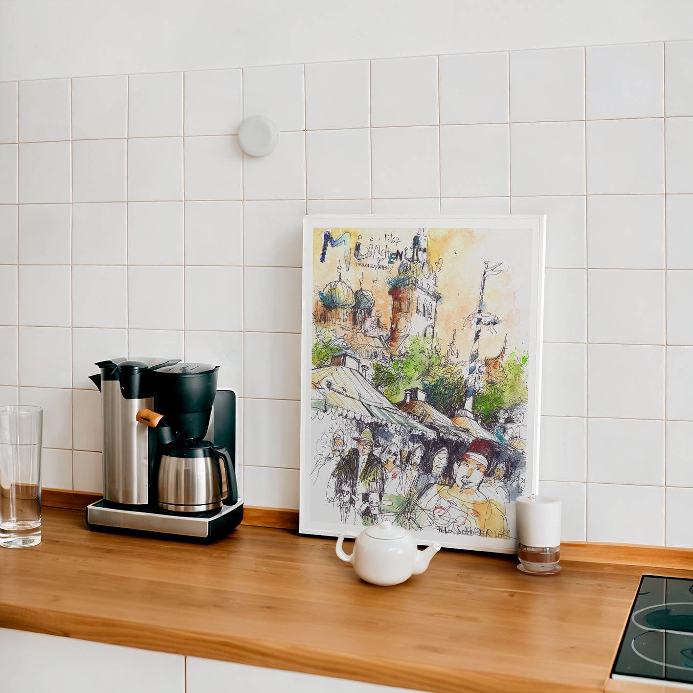 Image of Viktualienmarkt in München