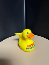 Image 2 of Carnival inspired Cruise Duck with Wing. Personalized with ship name of your choice. 