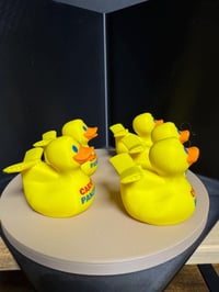 Image 4 of Carnival inspired Cruise Duck with Wing. Personalized with ship name of your choice. 