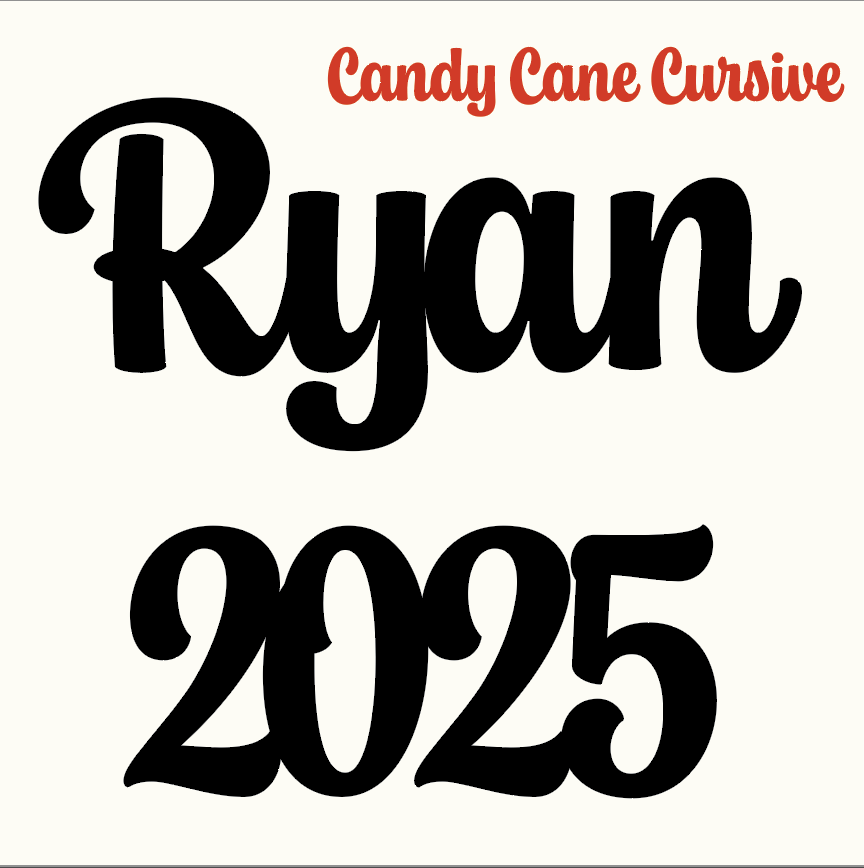 Image of Christmas Custom Name Tags