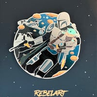 *Foster Kids Charity Pin* "Mando S3" Low LE Large hard enamel pin