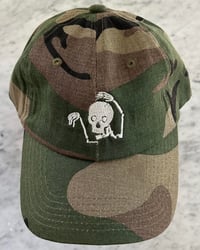 Image 1 of Peoples Temple camo dad cap
