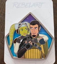 *Foster Kids Charity Pin* "We have Eachother" Hera and Kanan LE Large hard enamel pin