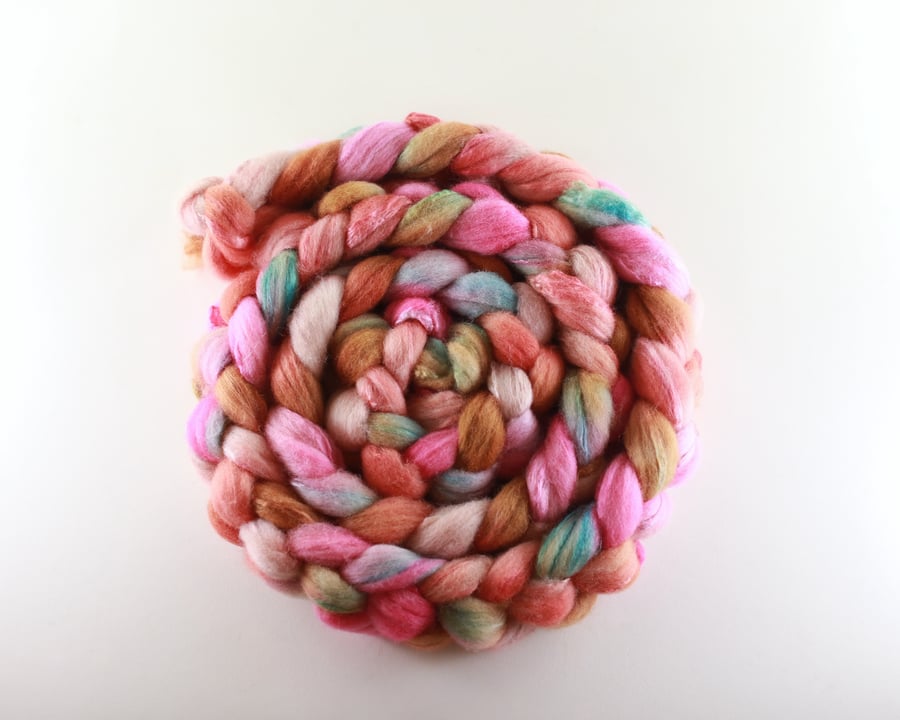 Image of (Club members only) November Fiber Club ✨ Glimmer ✨ BFL/Silk