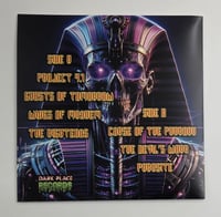 Image 3 of Fatal Portrait "Ghosts of Tomorrow" Orb Splatter Vinyl Record