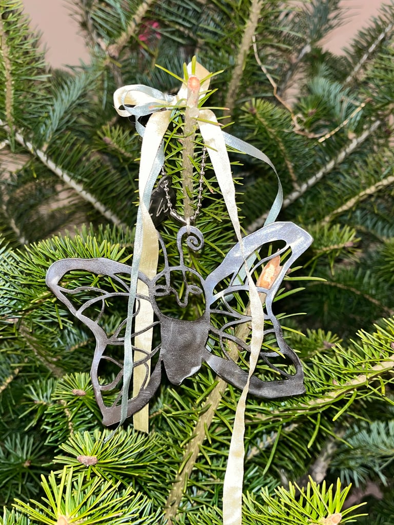 Moth Charm Dusty Pink Image 2