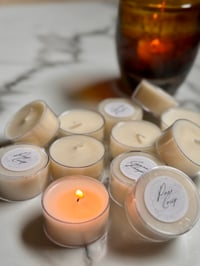 Image 1 of READY NOW! Soy Tea Lights (Bag of 12)