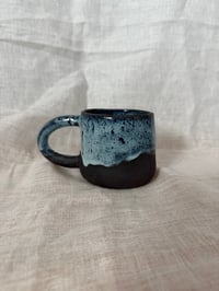 Image 2 of black and blue mug 