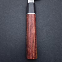 Image 3 of Petty knife with amara ebony Wa handle