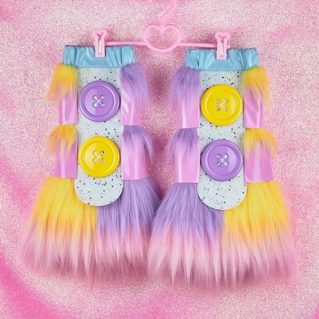 ✰CUSTOM✰ FuturistiCuties fluffy legwarmers