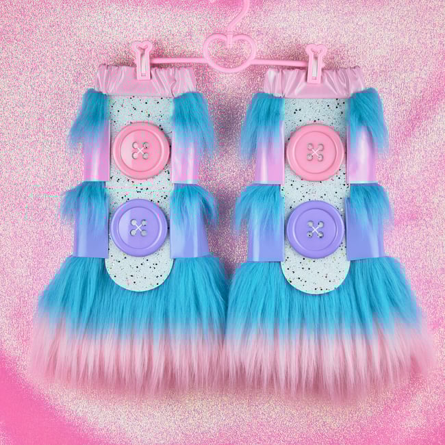✰CUSTOM✰ FuturistiCuties fluffy legwarmers