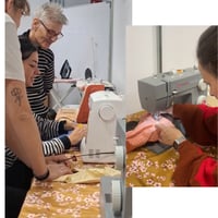 Image 4 of Cose un pantalón infantil upcycled (0–3 años)