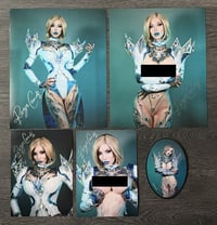 Image 1 of EMMA FROST print&sticker BUNDLE