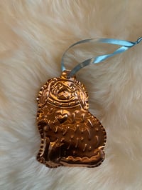 Staffordshire Dog copper ornament-D