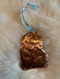 Staffordshire Dog copper ornament-E