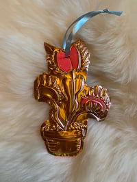 Flytrap copper ornament-A