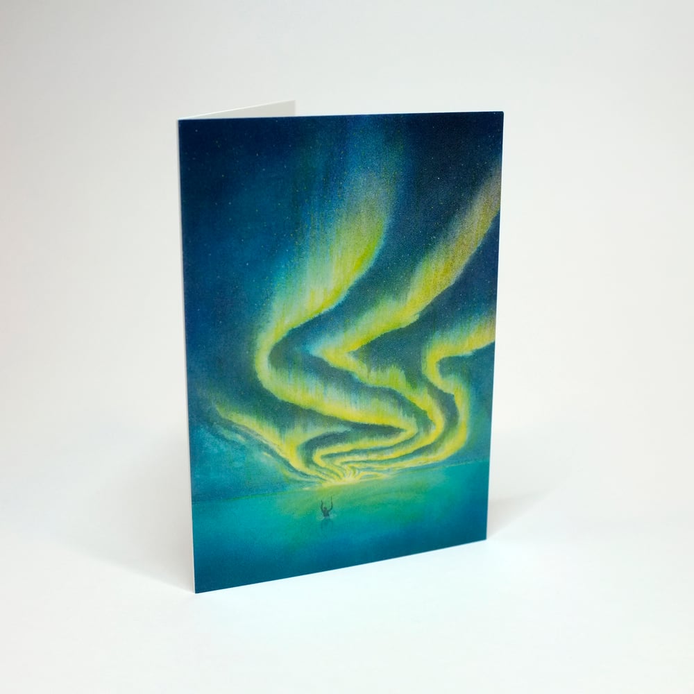 Image of DELUXE GREETING CARD — Aurora
