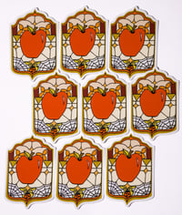 Image 3 of Stained Glass Apple sticker