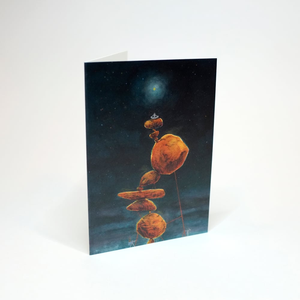 Image of DELUXE GREETING CARD — Cairn