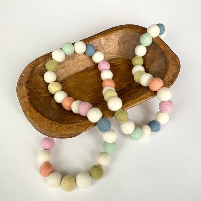 Pastel Rainbow Garland