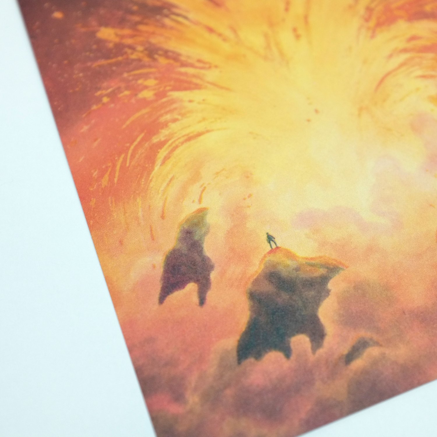 Image of GREETING CARD — Volcano