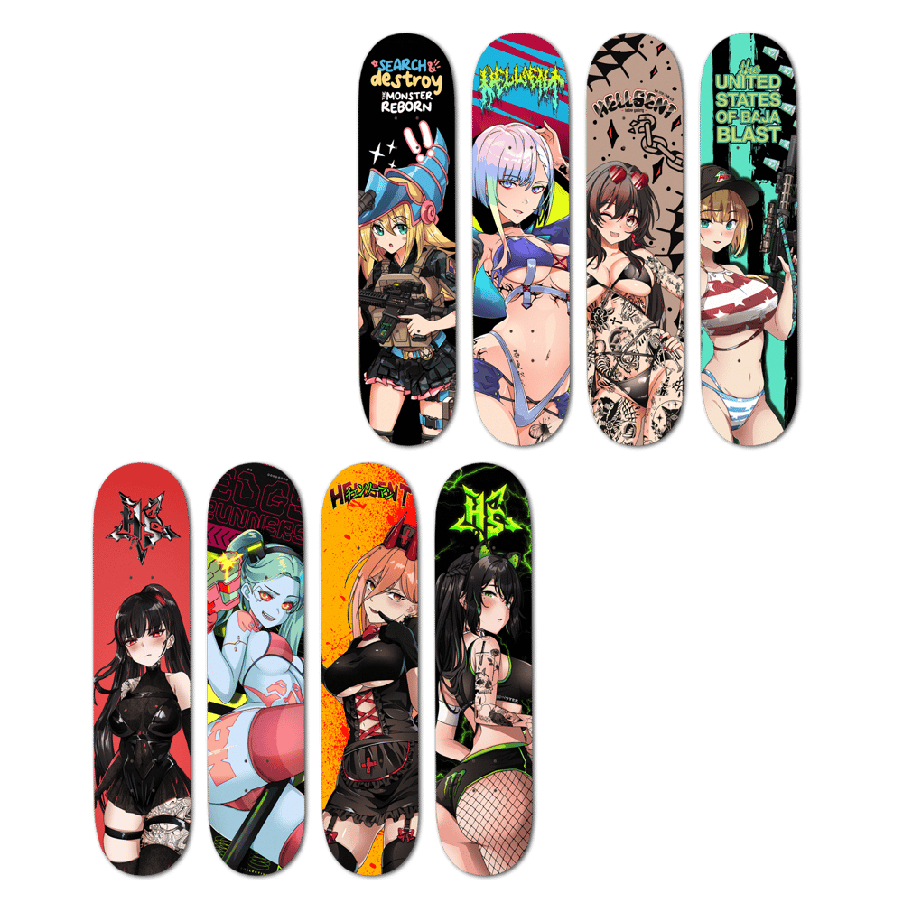 Image of 9 Year Anniversary Skateboard Decks