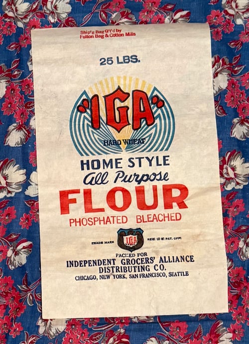 Image of 25lb Feedsack with label intact