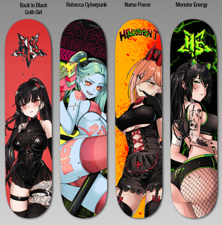 Image of 9 Year Anniversary Skateboard Decks
