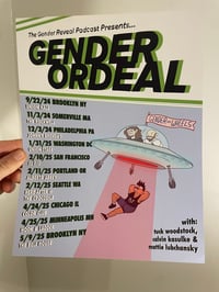 Gender Ordeal tour poster