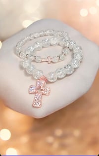 Image 1 of ANA826245 - Crackle Bead Bracelet Set
