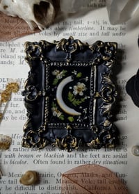 Image 1 of Tooth and Floral Mini Wall Frame