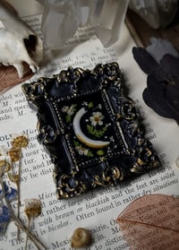 Image 2 of Tooth and Floral Mini Wall Frame