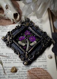 Image 5 of Piglet Bones and Floral Mini Wall Frame