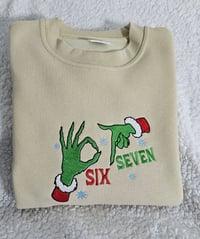 Image 3 of 6 7 Grinch Sweater