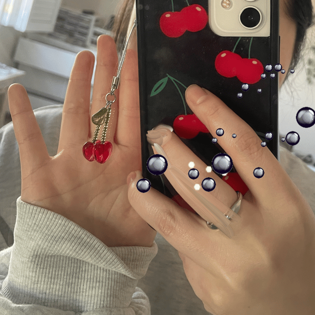 simple cherry charm