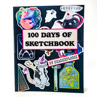 100 Days of Sketchbook Art Book
