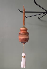 Image 1 of Large Turned Ornament - Mixed Hardwood 1
