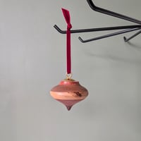 Image 2 of Large Turned Ornament - Mixed Hardwood 2